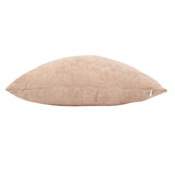 Decorative cushion plain coloured cappuccino