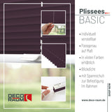 Plissee Blickdicht nach Maß – Sichtschutz für Fenster und Türen