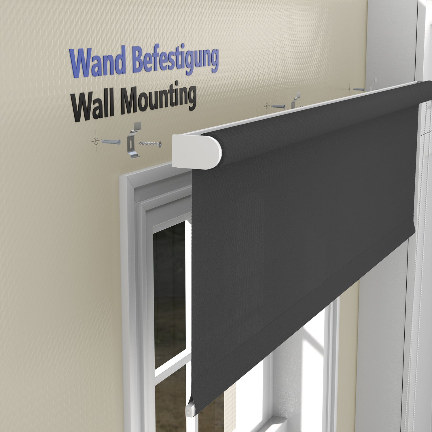 Rollo Tageslicht - Standardgrößen mit Bohren