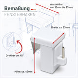 Fensterhaken Universal