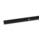 1-lauf Gardinenschiene Innenlauf Minimal Schwarz