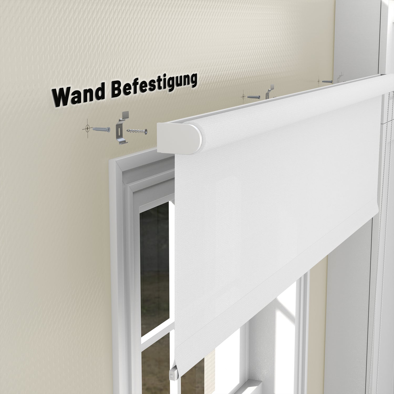 Rollo Tageslicht - Standardgrößen mit Bohren