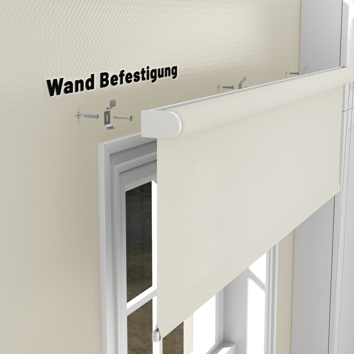 Rollo Tageslicht - Standardgrößen mit Bohren