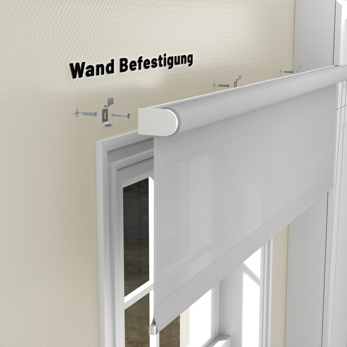 Rollo Tageslicht - Standardgrößen mit Bohren