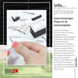 Klemmfix-Plissee Thermo in Standardgrößen – ohne Bohren