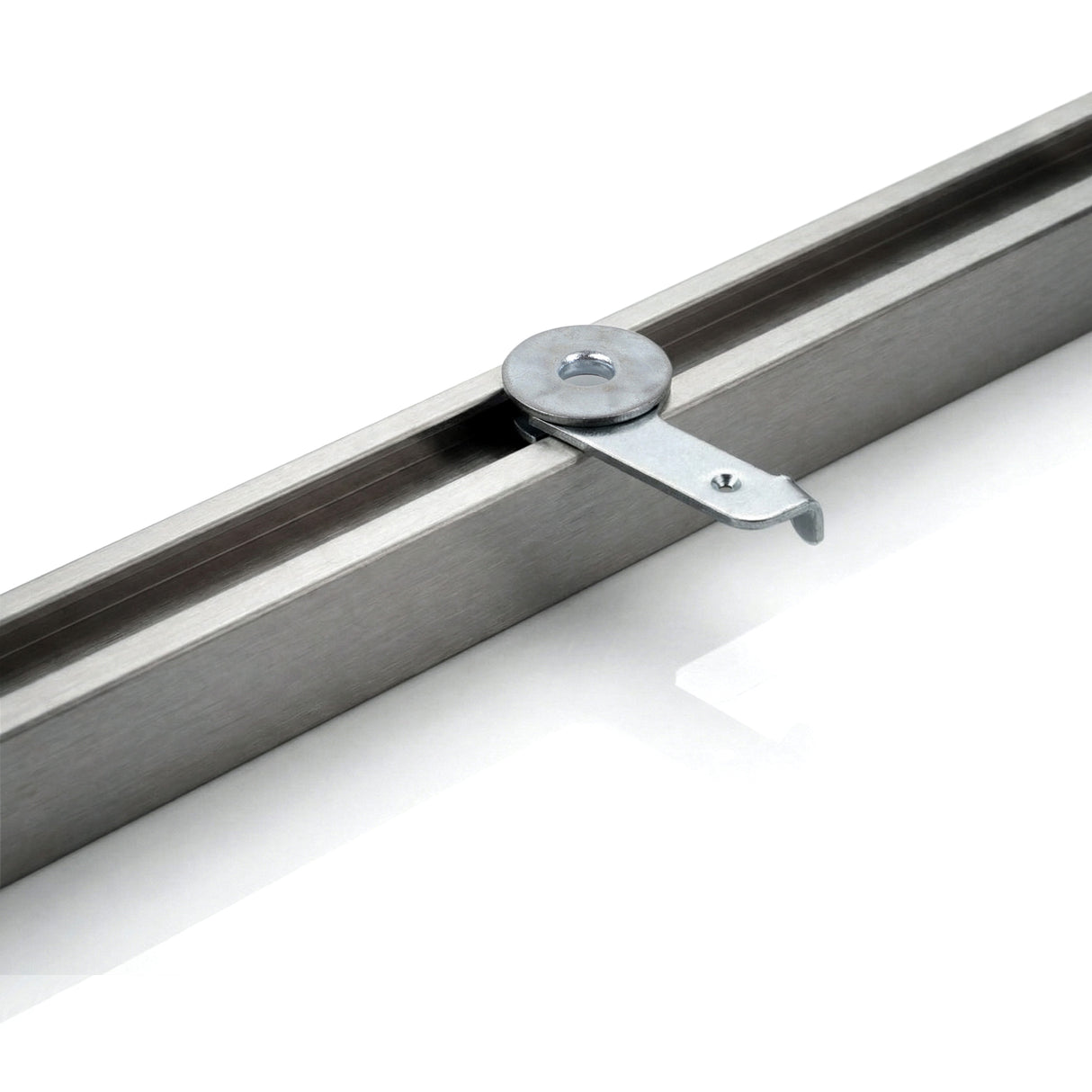 Tringle à rideaux Carrée aspect inox