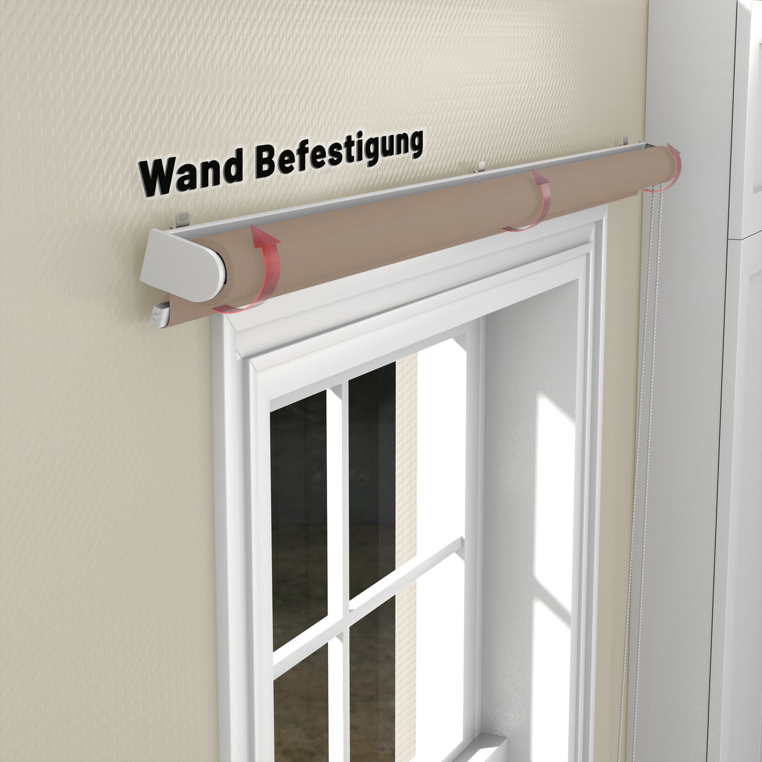 Rollo Tageslicht - Standardgrößen mit Bohren