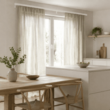 Curtain rail inner track white loft