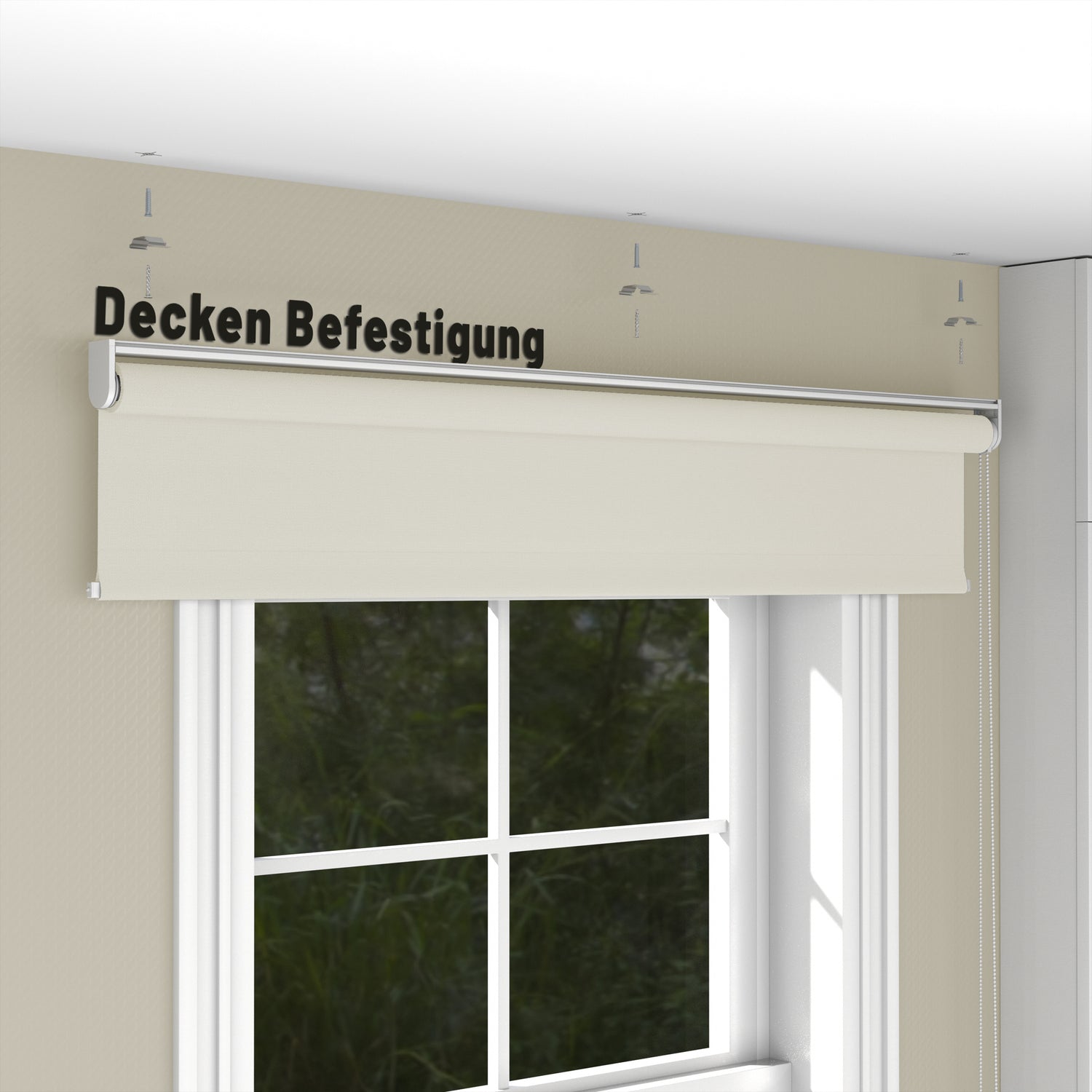 Rollo Tageslicht - Standardgrößen mit Bohren