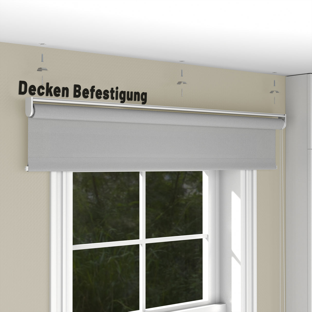 Rollo Tageslicht - Standardgrößen mit Bohren