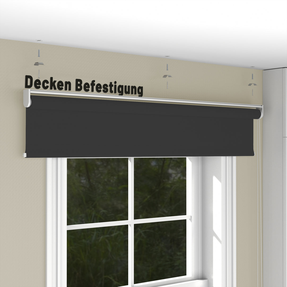 Rollo Tageslicht - Standardgrößen mit Bohren