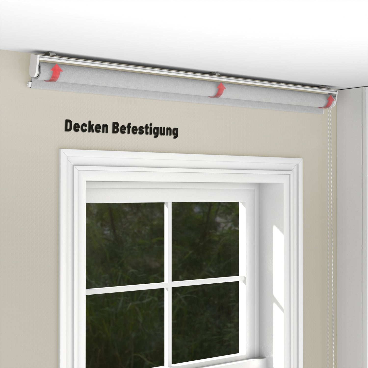 Rollo Tageslicht - Standardgrößen mit Bohren