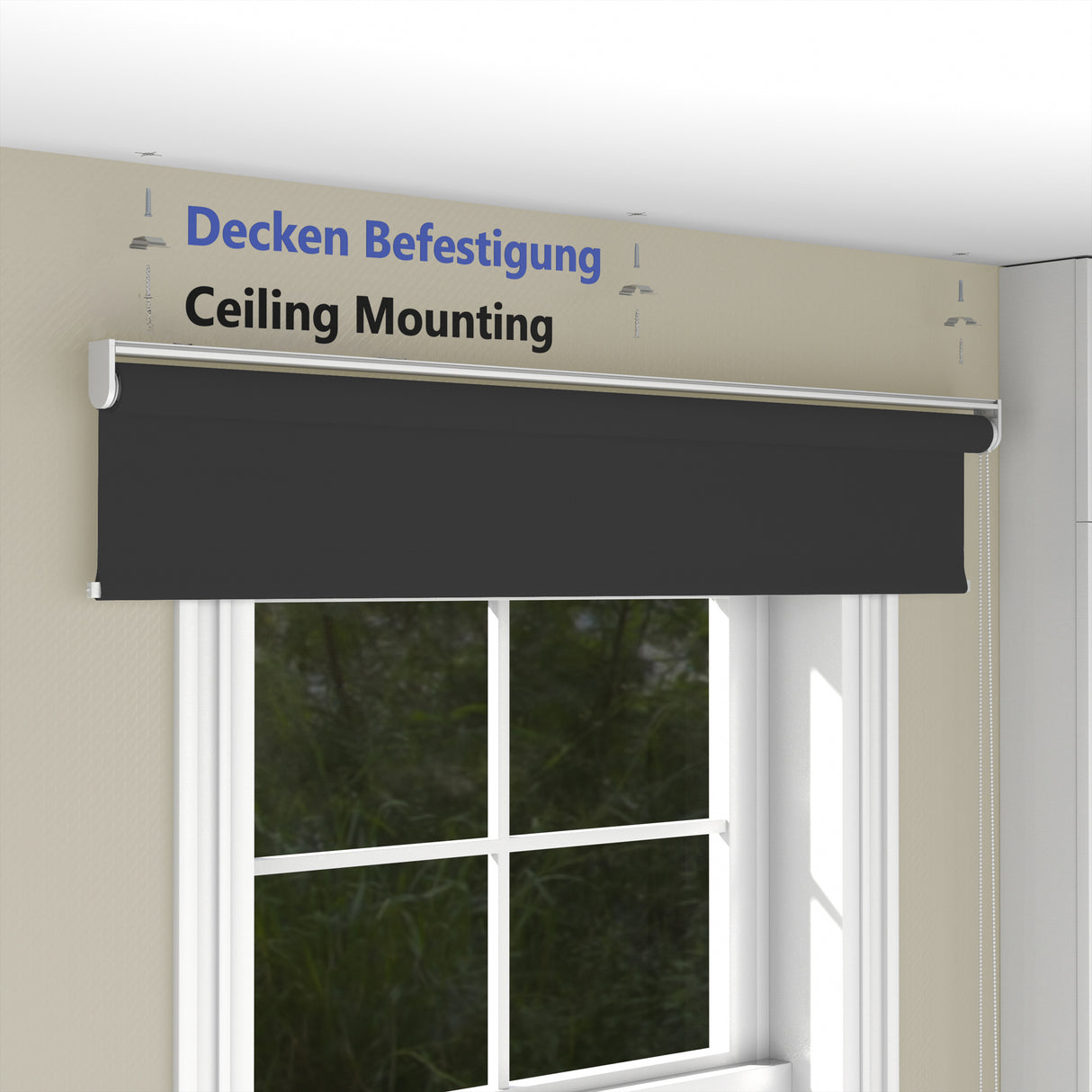 Rollo Tageslicht - Standardgrößen mit Bohren