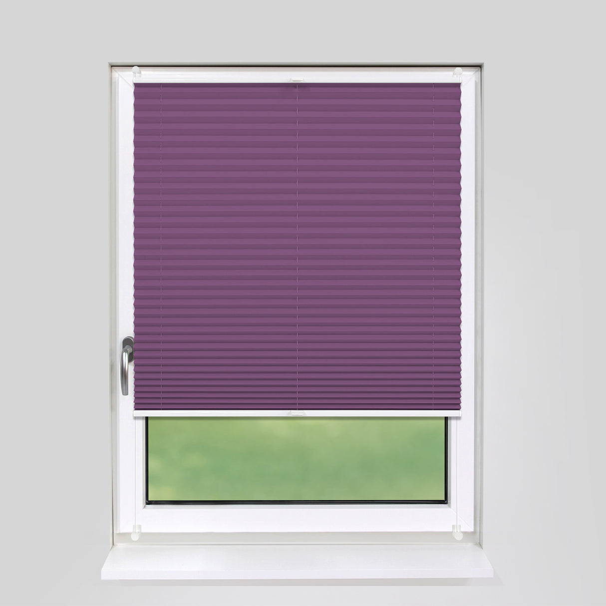 Plissee Basic Klemmfix – Standardgrößen ohne Bohren