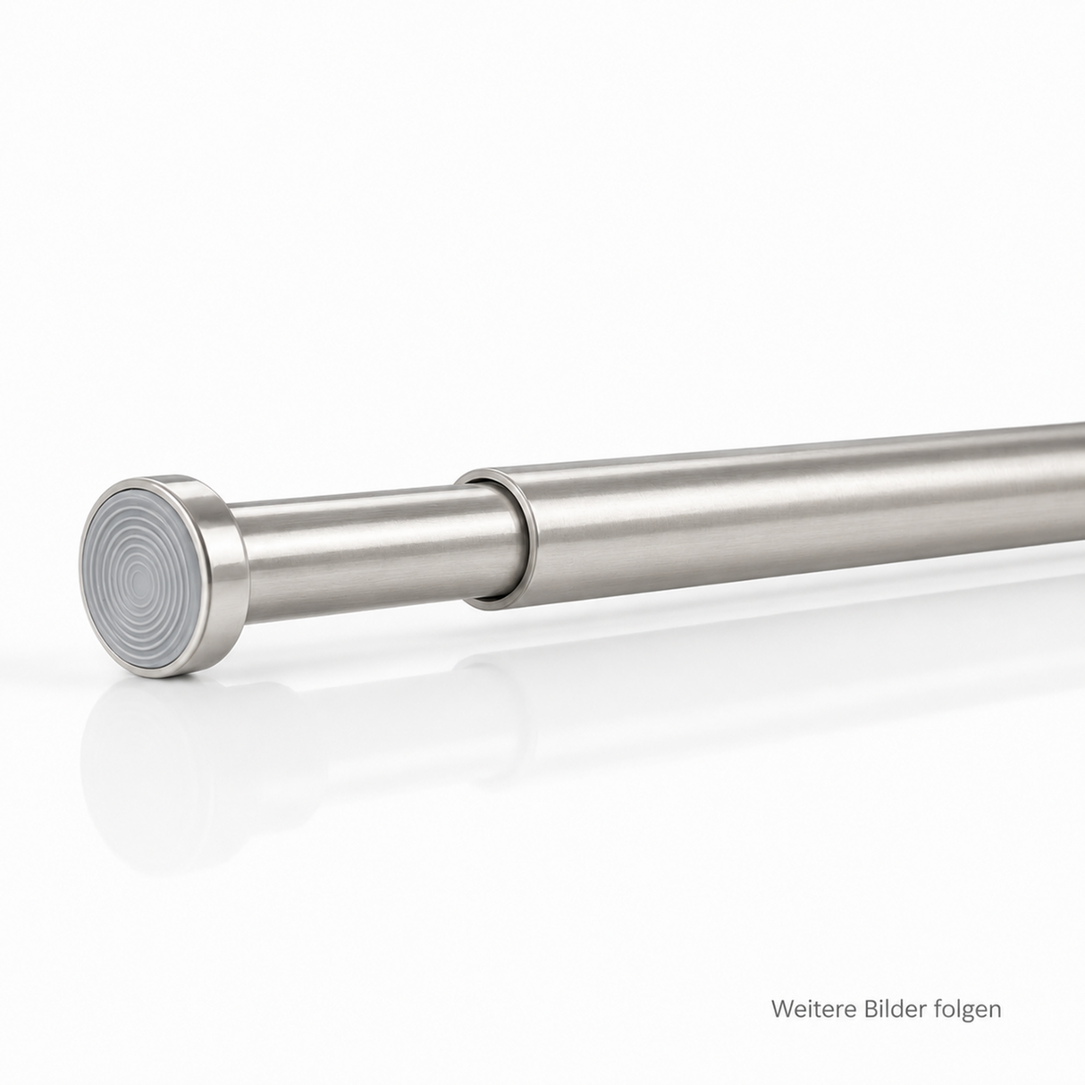 X-press Spannstange ausdrehbar Edelstahl-optik
